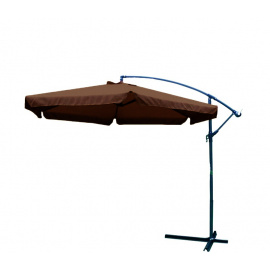 Aga Zahradní slunečník konzolový EXCLUSIV GARDEN 300 cm Coffee