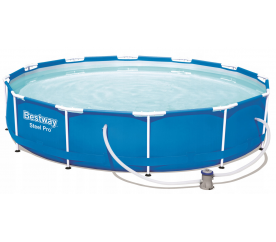 Bestway Steel Pro 3,66 x 0,76 m 56681 + Kartušová filtrace
