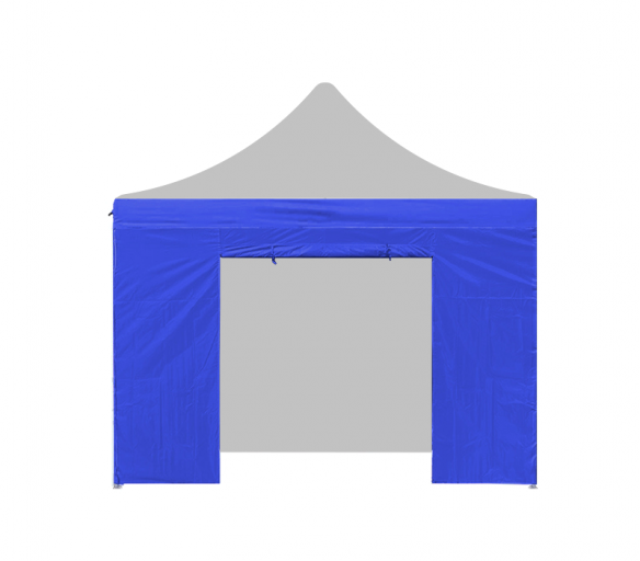 Aga Bočnice s dveřmi POP UP 3x3 m Blue