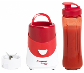 Smoothie mixér od Bestronu - červený - Bestron