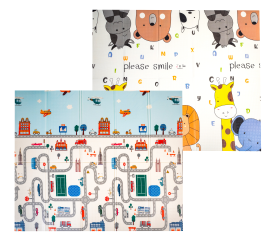 Aga4Kids Dětská skládací pěnová podložka 200x180 cm DZ405