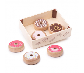 Bigjigs Toys Krabička s donuty