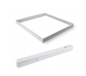 Rám pro povrchovou montáž panelů LED - 60x60 - hliník