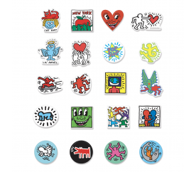 Vilac Dřevěné magnetky Keith Haring