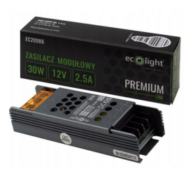 Zdroj LED slim IP20 - 12V - 2,5A - 30W - Premium Line