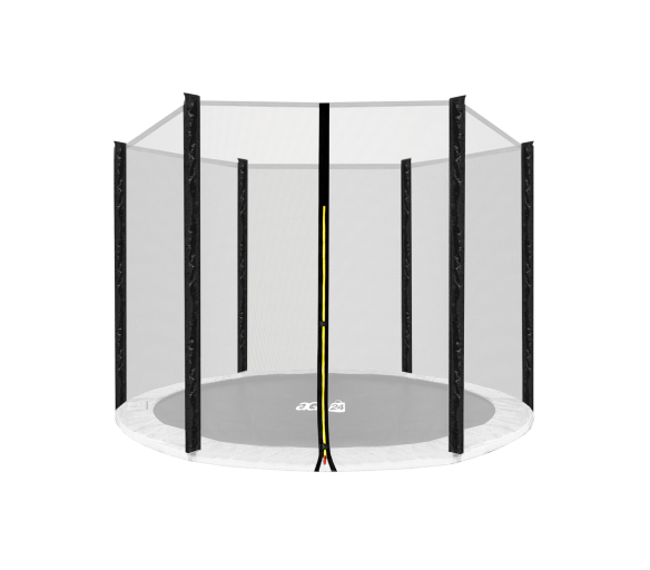 Aga Ochranná síť 220 cm na 6 tyčí Černá síť / Černá