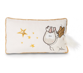 Plyšový polštářek jednorožec Anděl Angelia 43x25 cm