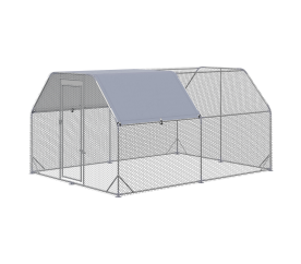 Aga Klecový výběh s plachtou pro slepice 2,8x3,8x1,95 m