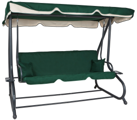 Aga Zahradní houpačka 2v1 GRANDLUX Dark Green
