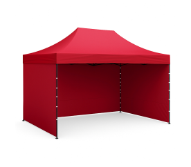 Aga Nůžkový stánek 3x4,5m Červený