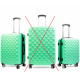 Aga Travel Sada cestovních kufrů vel. M+S Tyrkysová 6CZ023 - II. JAKOST