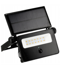 Solární LED lampa se senzorem pohybu - neutrální bílá