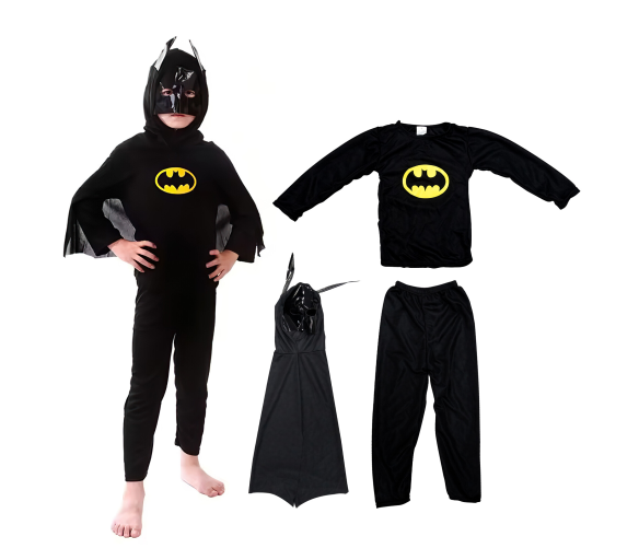 Aga4Kids Dětský kostým Batman M 110-120 cm 2DZ178 - II. JAKOST