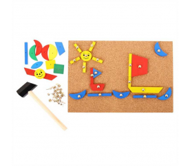 Bigjigs Toys Kreativní zatloukací hra