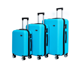 Aga Travel Sada cestovních kufrů MR4651 Světle modrá