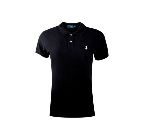 Ralph Lauren SKINNY-FIT Black Small Pony White