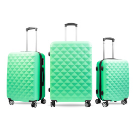 Aga Travel Sada cestovních kufrů MR4655 Tyrkysová