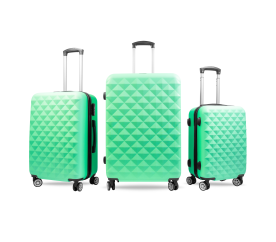 Aga Travel Sada cestovních kufrů MR4655 Tyrkysová
