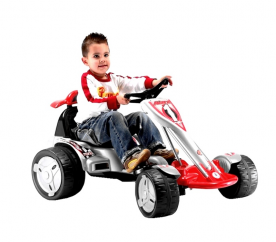 Injusa Elektrické autíčko BIG WHEELS KART ELECTRIC 12V