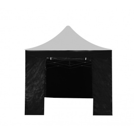 Aga Bočnice s dveřmi POP UP 3x3 m Black