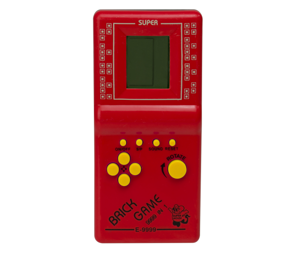 Aga Digitální hra Brick Game Tetris červený