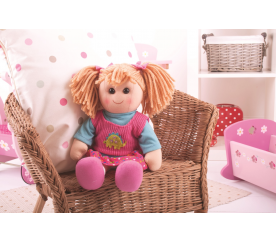 Bigjigs Toys Látková panenka Susie 38 cm