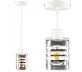LED stropní svítidlo - 1xE27 - GLASS SHIELD PROOXIDE