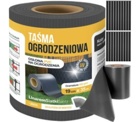 Páska na plot 19cm x 35m - antracit