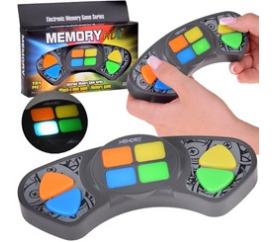 Elektronická hra Memory barevná tlačítka zapamatování barev GR0690 univerzální