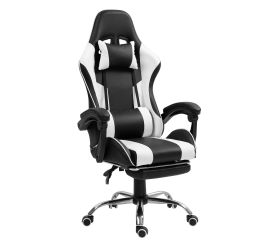 Aga Herní židle s opěrkou pro nohy DAZ811