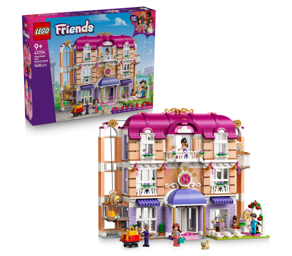 LEGO® Friends 42704 Grand Hotel v městečku Heartlake