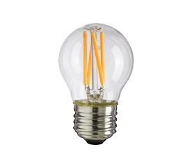 LED žárovka  - E27 - G45 - 6W - 510Lm - filament - teplá bílá