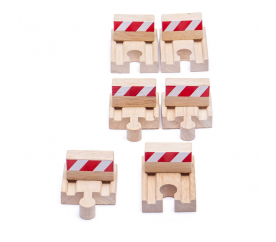 Bigjigs Rail Nárazníky 6 ks