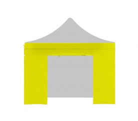 Aga Bočnice s dveřmi POP UP 3x3 m Yellow