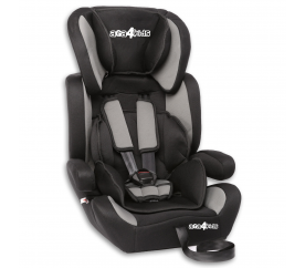 Aga4Kids Autosedačka Black - Grey