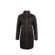 Versace 19.69 Dámský prošívaný kabát C66 Black