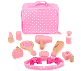 Bigjigs Toys Dřevěná kosmetická souprava