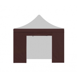 Aga Bočnice s dveřmi POP UP 2x2 m Brown