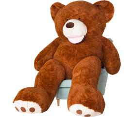 Aga4Kids Plyšový medvěd 250 cm Amigo Brown