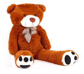 Aga4Kids Plyšový medvěd MR13003F 130 cm Hnědý