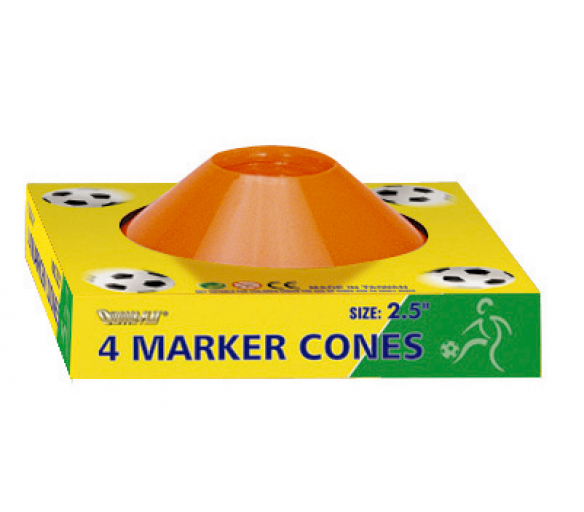 Aga Fotbalové překážky MARKERCONES 2.5" 4 ks