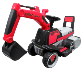 R-Sport Elektrický bagr C3 Červený