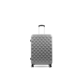 Aga Travel Cestovní kufr 56x35x23 cm MR4655 Šedý