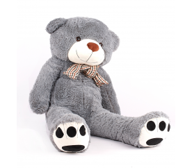 Aga4Kids Plyšový medvěd MR13004F 130 cm Šedý