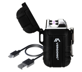 Vodotěsný plazmový zapalovač USB + kabel