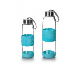 Skleněná láhev na pití modrá 360ml - Ibili - Ibili