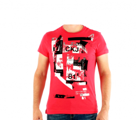 CALVIN KLEIN Tričko cmp58p4y1 Rouge Vif