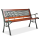 Aga Zahradní lavice 125x52x74 cm