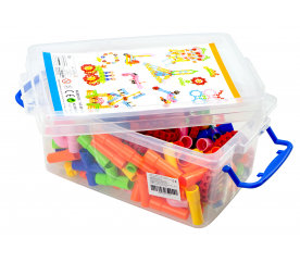 Aga4Kids Stavebnice vodovodní potrubí 170 dílků