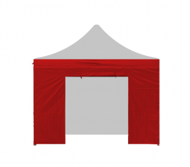 Aga Bočnice s dveřmi POP UP 3x3 m Red